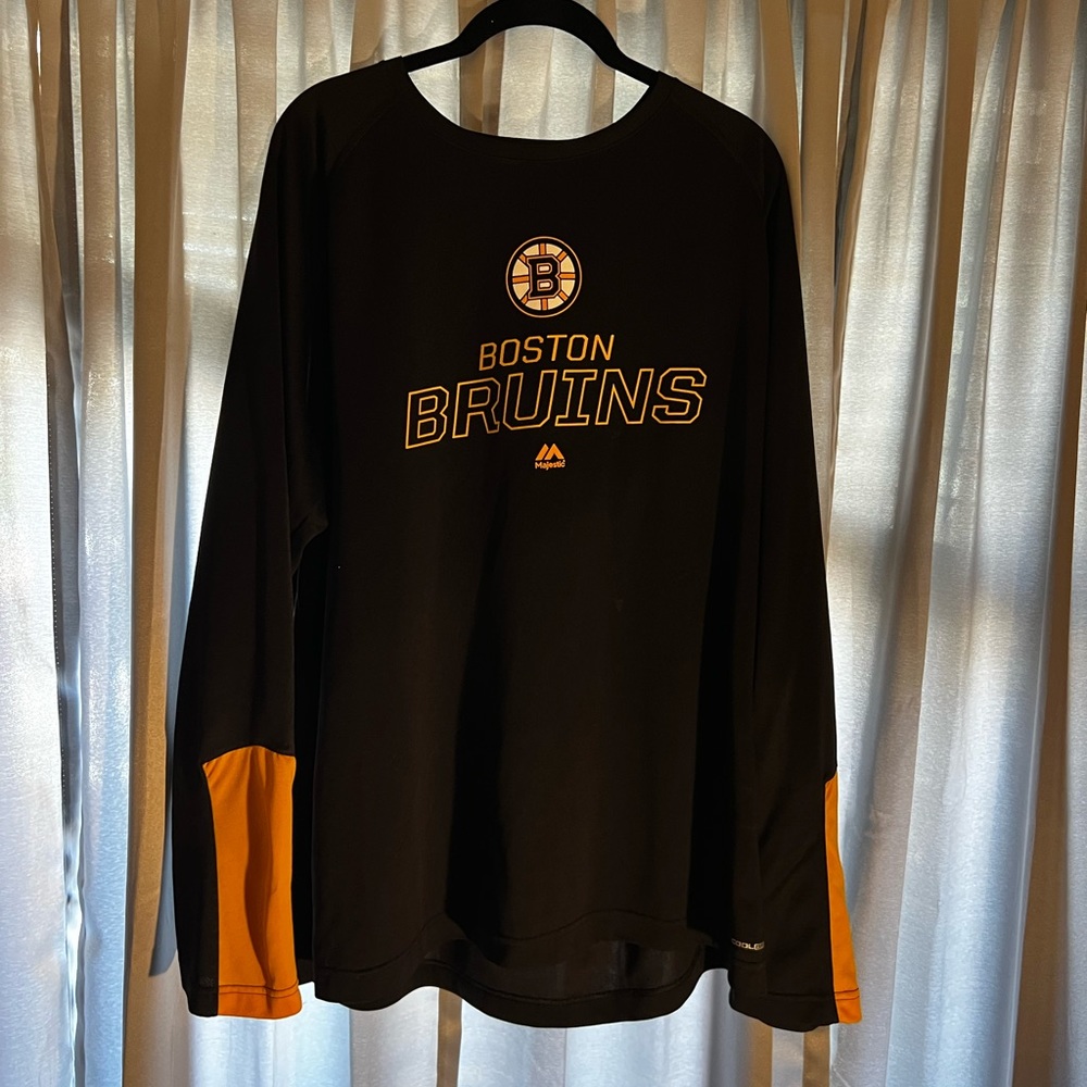 Majestic Boston Bruins NHL Cool Base Long Sleeve